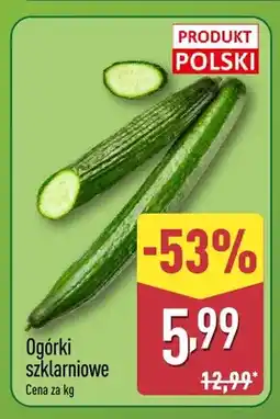 ALDI Ogórki szklarniowe oferta