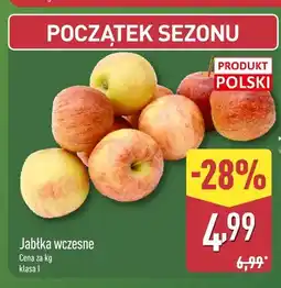 ALDI Jabłka wczesne oferta