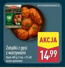 ALDI Żołądki z gęsi z warzywami wolno gotowane Drosed oferta