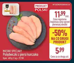 ALDI Polędwiczki z piersi kurczaka Mięsne Specjały oferta