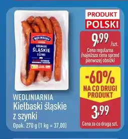 ALDI Kiełbaski śląskie z szynki Wędliniarnia oferta
