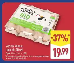 ALDI Jajka kurze bio Wesoły Kurnik oferta