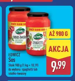 ALDI Sos słodko-kwaśny Łowicz oferta