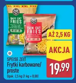 ALDI Frytki karbowane Speise Zeit oferta