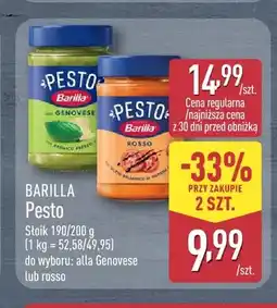 ALDI Pesto alla Genovese Barilla oferta