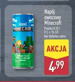 ALDI Napój owocowy Minecraft bez dodatku cukru oferta