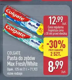 ALDI Pasta do zębów Colgate Max Fresh oferta