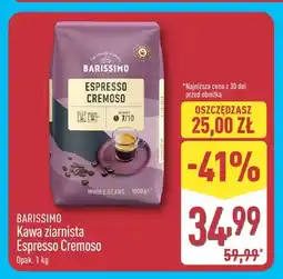 ALDI Kawa ziarnista Barissimo Espresso Cremoso oferta