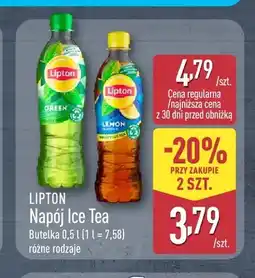 ALDI Napój Ice Tea Lipton Lemon oferta