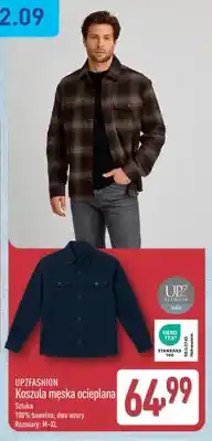 ALDI Koszula męska ocieplana UP2FASHION oferta