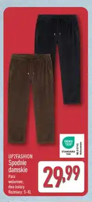 ALDI Spodnie damskie welurowe UP2FASHION oferta