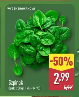 ALDI Szpinak oferta