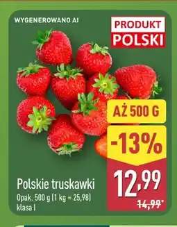 ALDI Truskawki polskie oferta