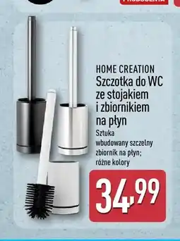 ALDI Szczotka do Wc ze stojakiem i zbiornikiem na płyn Home Creation oferta