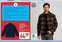 ALDI Koszula męska ocieplana UP2FASHION oferta