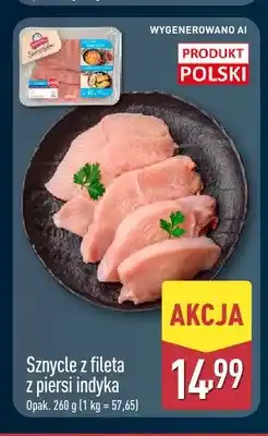 ALDI Sznycle z fileta z piersi indyka Samo Dobro oferta