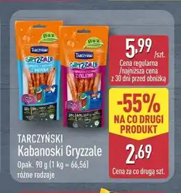 ALDI Kabanoski Gryzzale z indykiem Tarczyński oferta