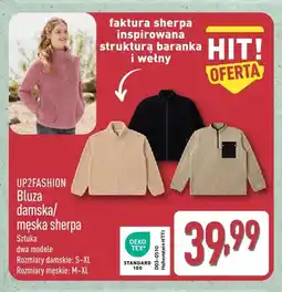 ALDI Bluza damska sherpa UP2FASHION oferta