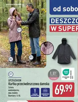 ALDI Kurtka przeciwdeszczowa damska UP2FASHION oferta