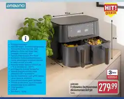 ALDI Frytkownica beztłuszczowa dwukomorowa Ambiano oferta