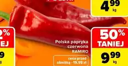 Carrefour Market Polska papryka czerwona RAMIRO oferta