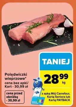 Carrefour Market Polędwiczki wieprzowe oferta