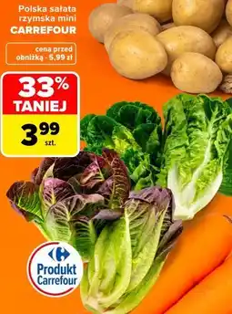 Carrefour Market Polska sałata rzymska mini CARREFOUR oferta