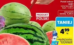 Carrefour Market Polski arbuz BABY oferta