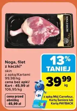Carrefour Market Noga, filet z kaczki skin oferta