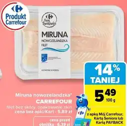Carrefour Market Miruna nowozelandzka* CARREFOUR filet bez skóry oferta