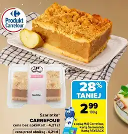 Carrefour Market Szarlotka Carrefour oferta