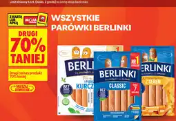 Biedronka Wszystkie parówki Berlinki oferta