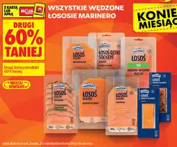 Biedronka Wszystkie wędzone łososie Marinero oferta