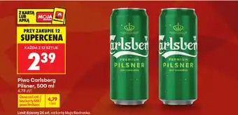 Biedronka Piwo Carlsberg Pilsner oferta