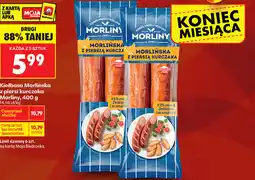 Biedronka Kiełbasa Morlińska z piersi kurczaka Morliny oferta