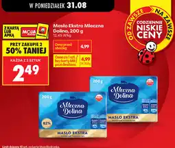 Biedronka Masło Ekstra Mleczna Dolina oferta