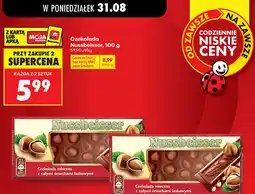 Biedronka Czekolada Nussbeisser oferta