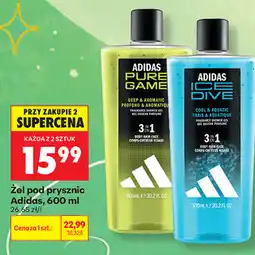 Biedronka Żel pod prysznic Adidas oferta