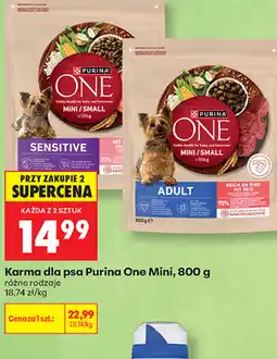 Biedronka Karma dla psa Purina One Mini oferta