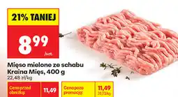 Biedronka Mięso mielone ze schabu Kraina Mięs oferta