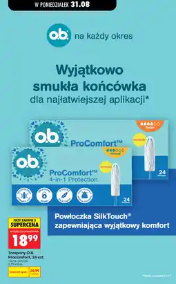 Biedronka Tampony O.B oferta