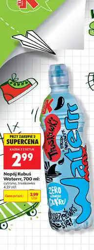 Biedronka Napój Kubuś Waterrr Max Truskawka oferta