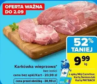 Karkówka wieprzowa bez kości