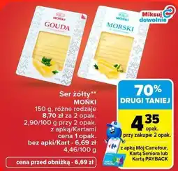 Carrefour Market Ser żółty MOŃKI oferta