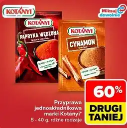 Carrefour Market Przyprawa jednoskładnikowa Kotányi oferta