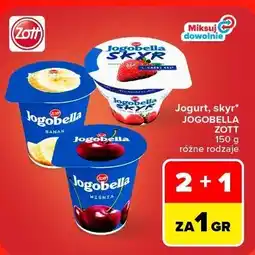 Carrefour Market Jogurt, skyr JOGOBELLA ZOTT oferta