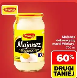 Carrefour Market Majonez dekoracyjny Winiary oferta