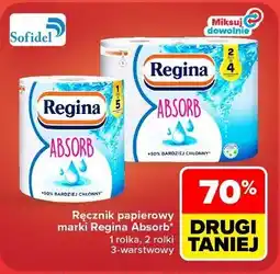 Carrefour Market Ręcznik papierowy marki Regina Absorb oferta