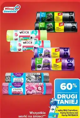 Carrefour Market Wszystkie worki na śmieci oferta