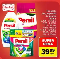 Carrefour Market Proszek, żel, kapsułki do prania PERSIL oferta